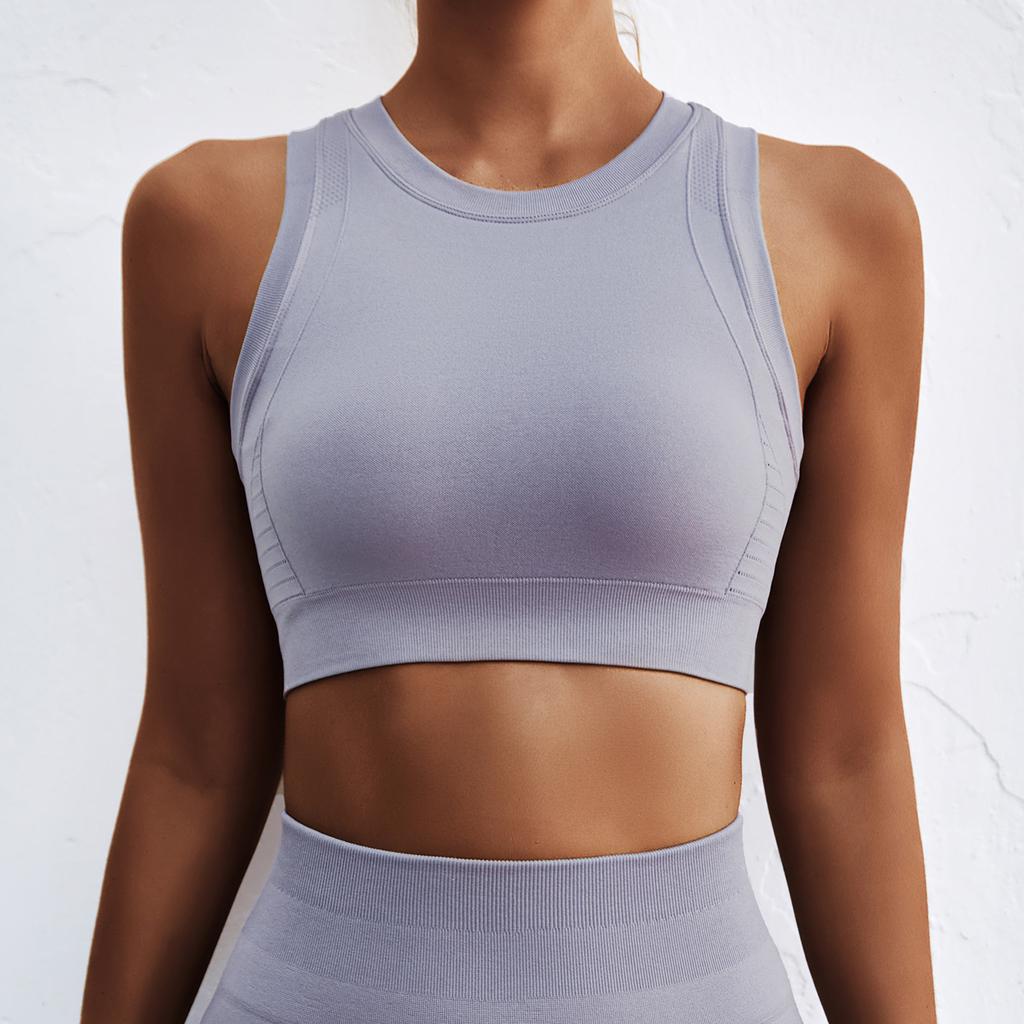 Seamless Racerback Crop Top